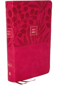 N Kjv: NKJV  End of Verse Ref Bible Personal Size L/P Pink Im/Lth