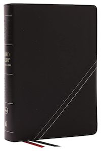 N Kjv: NKJV Word Study Reference Bible Black B/L