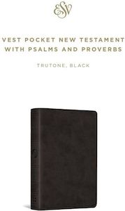 Esv: ESV  Nt Vest Pocket W/Psalms/Prov Black