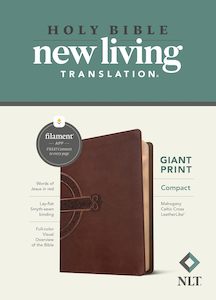 Nlt: NLT Compact Giant Print Bible, Filament Enabled