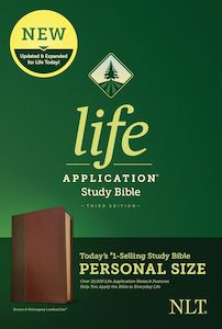 NLT Lab Study Bible 3rd Ed Personal Brown Im/Lth