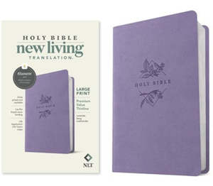 NLT Bible Large Print Premium Value Thinline Filament La