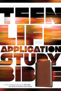 Nlt: NLT  LAB Teen Study Bible Brown Im/Lth