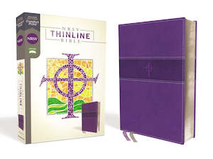Nsrv: NRSV Bible Thinline Purple Lth/Soft Comfort Print