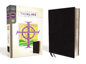Nsrv: NRSV  Bible Thinline Black Bond/Lth