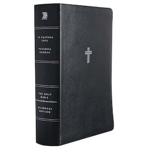 Maori / NRSV Bilingual Diglot Bonded Leather Black