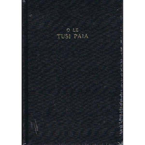 Samoan Bible Old 1887 L/P (H/B)
