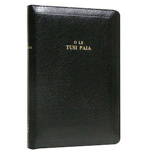 Samoan Black I/L New With Zip Revised Ed R055Z
