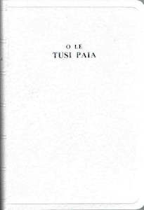 Samoan: Samoan Bible New Imit/Leather White R055