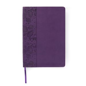 Csb: CSB Super Giant Print Reference Bible, Purple Leathertouch