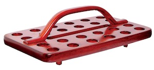 Communion Tray - 24 Hole (Mahogany)