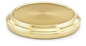Trays And Plates: Bread Plate Base - Goldtone