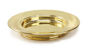 Bread Plate Stacking - Goldtone