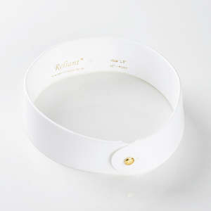 Collars: Clerical Collar White 1.25 Inch