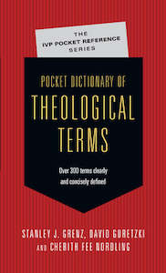 Pocket Dictionary Of Theological Terms