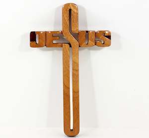 Cross Jesus (Outlined) (20cm-35cm)