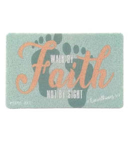 Gifts: Floor Mat - Walk By Faith