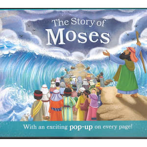 Kids: Story Of Moses - Bible pop-up book