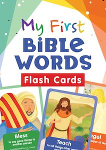 Kids: My First Bible Words Flash Cards