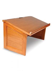 Lectern Tabletop Lt Mahogany 68.5X37X37Cm