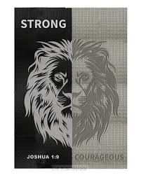 Journals: Journal: Strong courageous