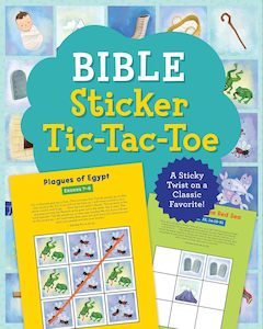 Activity And Colouring: Bible Sticker Tic-Tac-Toe