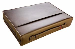 Bible Cover Brown Lth/Touch - XLarge