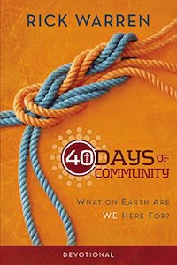 40 Days Of Community- Devotional (P/B)