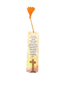 Bookmarks: John 3:16 - Bookmarks with Tassel