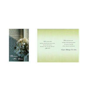 Because He Lives - Easter Card