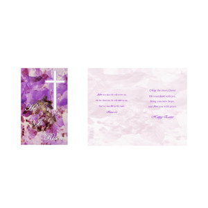 He is Risen - Easter Card