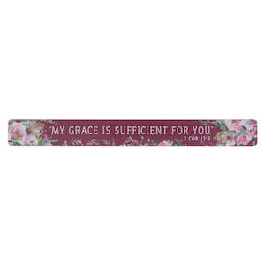 Magnets: Magnetic Strip My Grace Is Sufficient For You Rosy