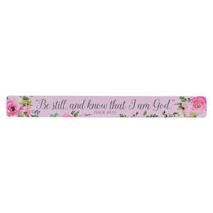 Magnetic Strip Be Still & Know Blush Pink