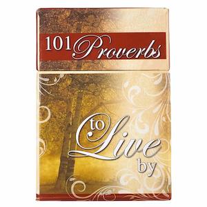 Blessing Promise Prayer Cards: Promises 101 Proverbs to Live By