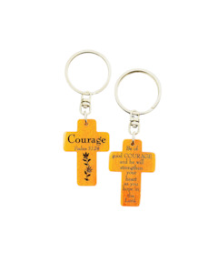 Key Ring Mahogany -Courage