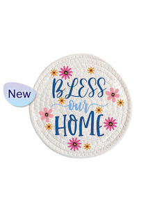 Coasters Cloth (set 4) - Bless our Home