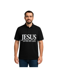 Jesus Saved My Life Polo T/Shirts