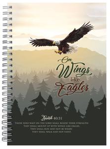 Journal Spiral - On Wings Like Eagles