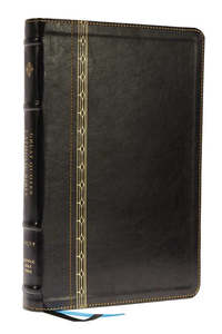 NRSVCE Great Quotes Catholic Bible Comfort Print - black