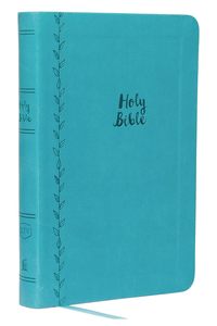 Kjv: KJV Value Thinline Bible Large Print Teal Imitation Leather