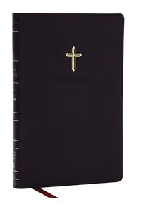 KJV Holy Bible: Ultra Thinline, Black Leathersoft, Red Letter, Comfort Print