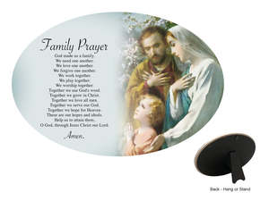 Ceramic Plaques: Heavenly Ceramic Plaque - Holy Family