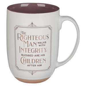 Mugs: Mug Righteous Man Walks With Integrity