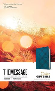 Message: Message  Bible Deluxe Gift  Im/Lth Denim