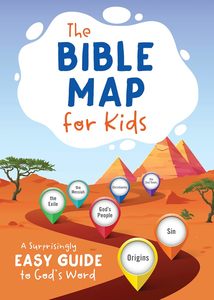 Activity And Colouring: Bible Map For Kids: A Surprisingly Easy Guide to God's Word