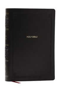 N Kjv: NKJV Giant Print Black Imt Leather