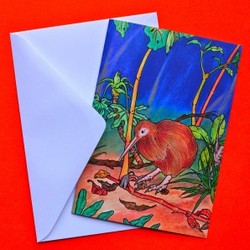 occasion Greeting Cards: Christopher kiwi greeting card