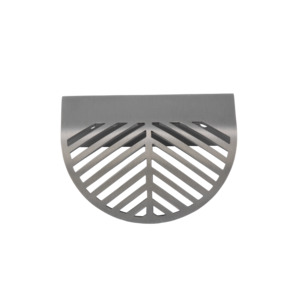 Handles: Cabinet Handle 39mm Slatted Lip Pull Handle Solid Brass Gunmetal Finish - Nova