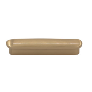 Handles: Orla 64mm Solid Brass Minimalist Bar Pull Handle - Brushed Brass Finish