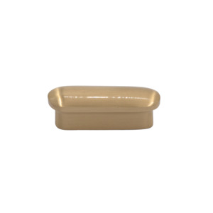 Handles: Orla 32mm Solid Brass Minimalist Bar Pull Handle - Brushed Brass Finish